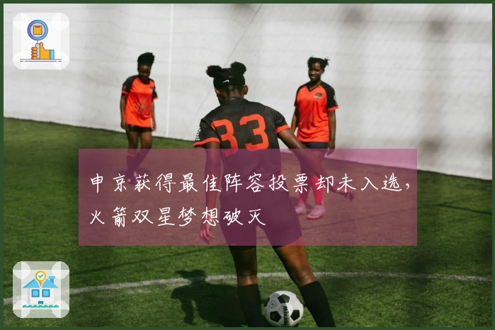 申京获得最佳阵容投票却未入选，火箭双星梦想破灭
